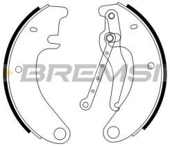 BREMSI GF0093 - GANASCE FRENO - BRAKE SHOES