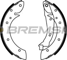 BREMSI GF0106 - GANASCE FRENO - BRAKE SHOES