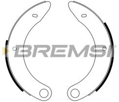 BREMSI GF0111 - GANASCE FRENO - BRAKE SHOES