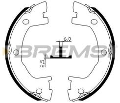 BREMSI GF0147 - GANASCE FRENO - BRAKE SHOES