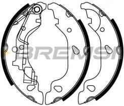 BREMSI GF0157 - GANASCE FRENO - BRAKE SHOES