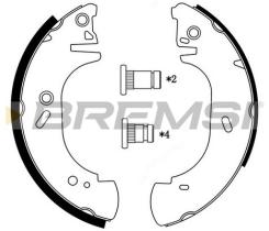 BREMSI GF0231 - GANASCE FRENO - BRAKE SHOES