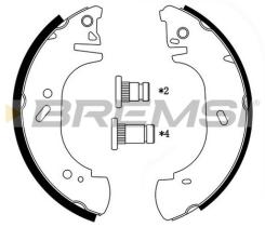 BREMSI GF0233 - GANASCE FRENO - BRAKE SHOES