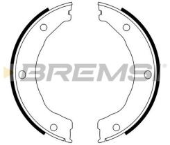 BREMSI GF0246 - GANASCE FRENO - BRAKE SHOES