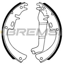 BREMSI GF0344 - GANASCE FRENO - BRAKE SHOES
