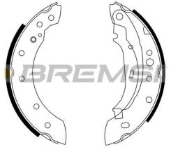 BREMSI GF0391 - GANASCE FRENO - BRAKE SHOES