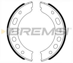 BREMSI GF0399 - GANASCE FRENO - BRAKE SHOES