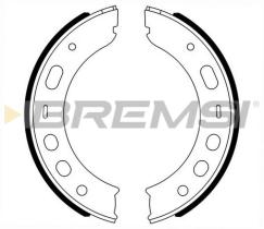 BREMSI GF0399A - GANASCE FRENO - BRAKE SHOES
