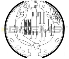 BREMSI GF0441 - GANASCE FRENO - BRAKE SHOES