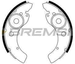 BREMSI GF0510 - GANASCE FRENO - BRAKE SHOES