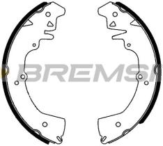 BREMSI GF0517 - GANASCE FRENO - BRAKE SHOES