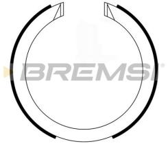 BREMSI GF0634 - GANASCE FRENO - BRAKE SHOES