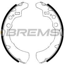 BREMSI GF0671 - GANASCE FRENO - BRAKE SHOES
