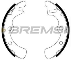 BREMSI GF0704 - GANASCE FRENO - BRAKE SHOES