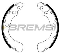 BREMSI GF0710 - GANASCE FRENO - BRAKE SHOES