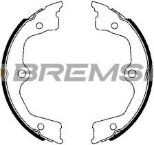 BREMSI GF0721 - GANASCE FRENO - BRAKE SHOES