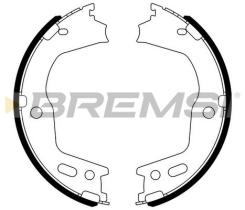 BREMSI GF0724 - GANASCE FRENO - BRAKE SHOES