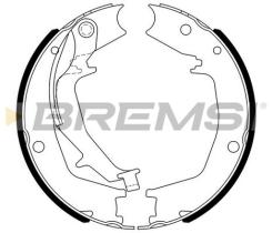 BREMSI GF0727 - GANASCE FRENO - BRAKE SHOES