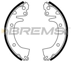 BREMSI GF0732 - GANASCE FRENO - BRAKE SHOES