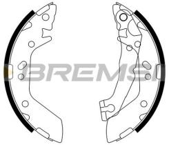 BREMSI GF0740 - GANASCE FRENO - BRAKE SHOES