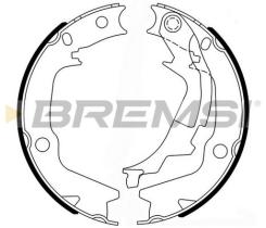 BREMSI GF0766 - GANASCE FRENO - BRAKE SHOES