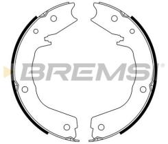 BREMSI GF0831 - GANASCE FRENO - BRAKE SHOES