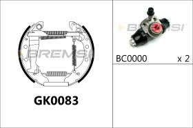 BREMSI GK0083 - KIT PREM. GANASCE - FAST SHOES KIT