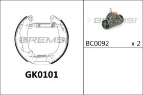 BREMSI GK0101 - KIT PREM. GANASCE - FAST SHOES KIT