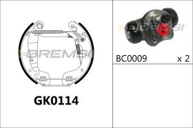 BREMSI GK0114 - KIT PREM. GANASCE - FAST SHOES KIT