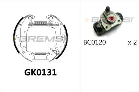 BREMSI GK0131 - KIT PREM. GANASCE - FAST SHOES KIT