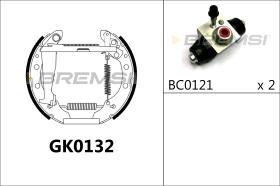 BREMSI GK0132 - KIT PREM. GANASCE - FAST SHOES KIT