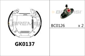 BREMSI GK0137 - KIT PREM. GANASCE - FAST SHOES KIT