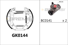 BREMSI GK0144 - KIT PREM. GANASCE - FAST SHOES KIT