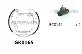BREMSI GK0165 - KIT PREM. GANASCE - FAST SHOES KIT