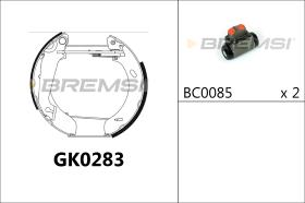BREMSI GK0283 - KIT PREM. GANASCE - FAST SHOES KIT