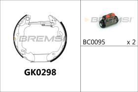 BREMSI GK0298 - KIT PREM. GANASCE - FAST SHOES KIT