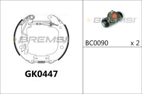 BREMSI GK0447 - KIT PREM. GANASCE - FAST SHOES KIT