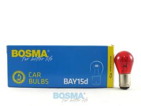 BOSMA 501214RK - BAY15D-12V 21/5W ROJO